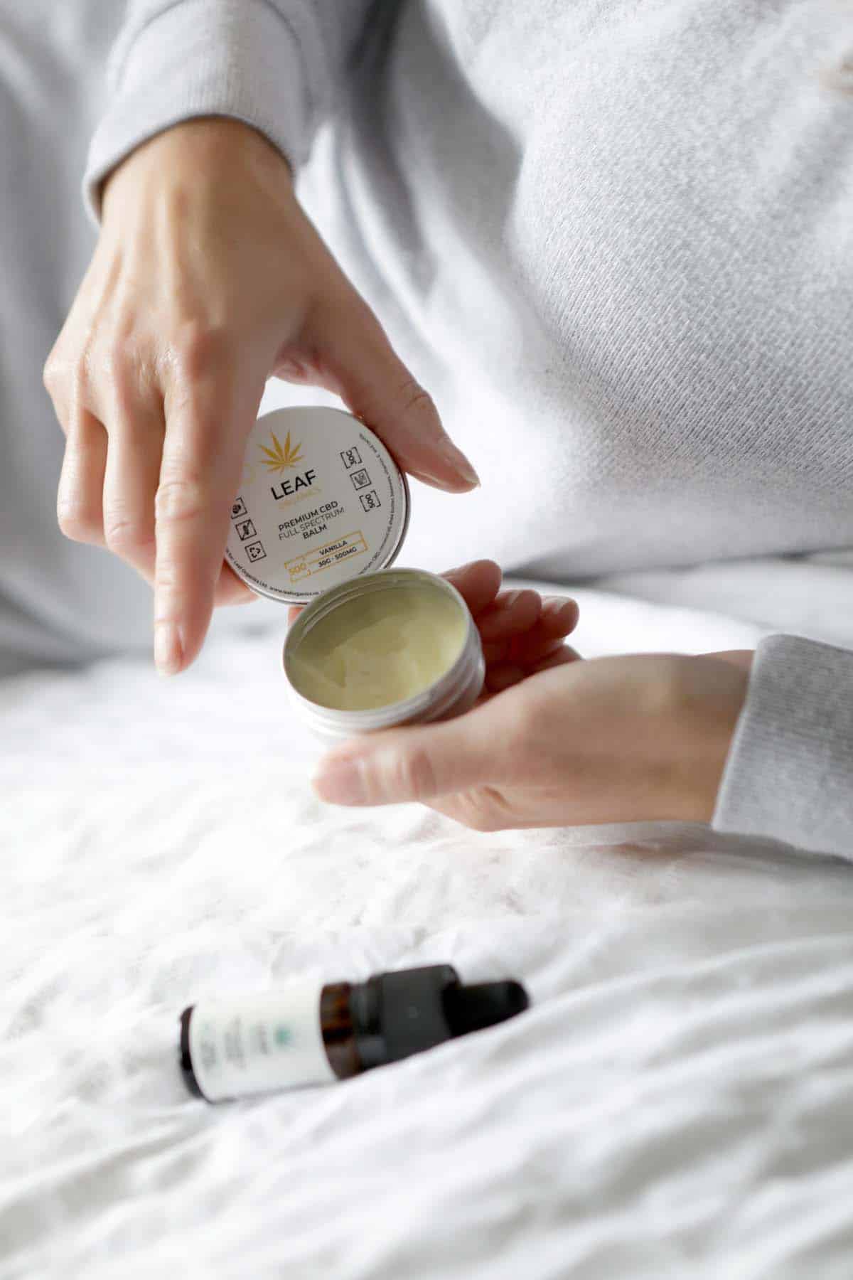 CBD balm to help with pain
