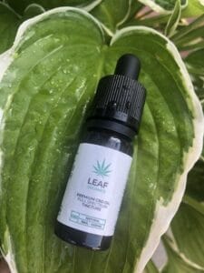 Leaf Organics natural CBD oil