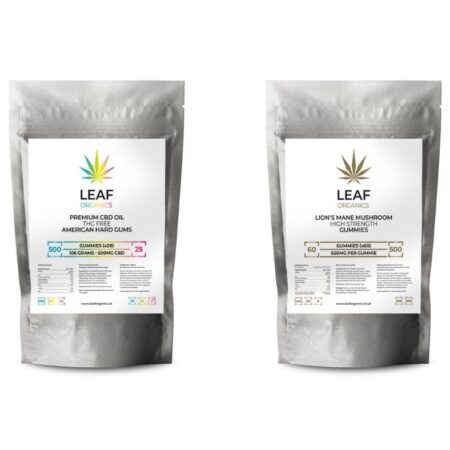 Boost Pack, CBD and Lion's Mane gummies